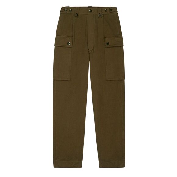 THE GREAT. The Convoy Cargo Pant in Vintage Military Women's 27